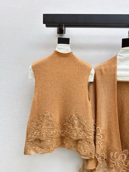 ES NEW  Lace knit suit