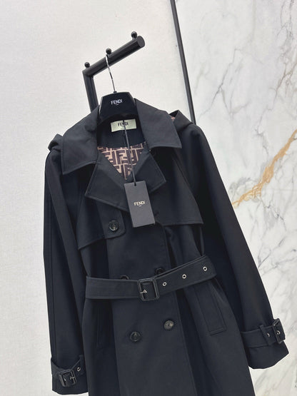 Fend NEW  belted jacket