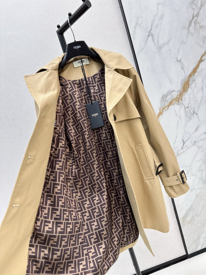 Fend NEW  belted jacket