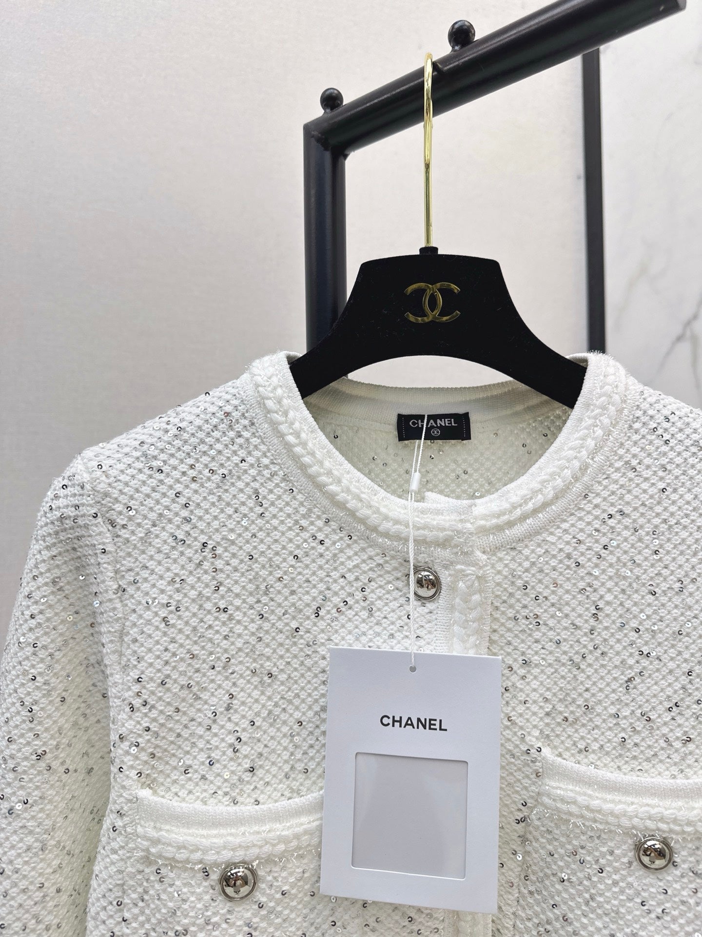 Chan NEW  sequined cardigan