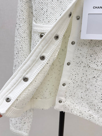 Chan NEW  sequined cardigan