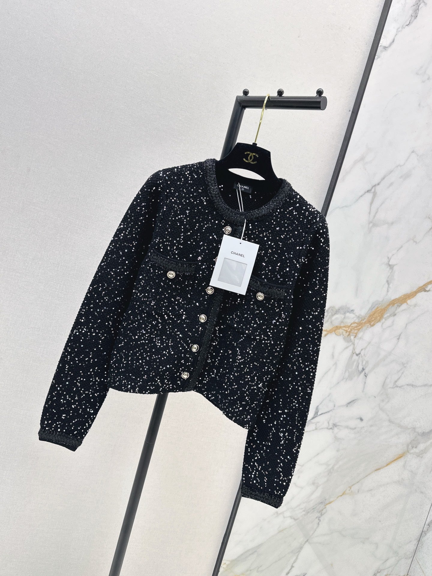 Chan NEW  sequined cardigan