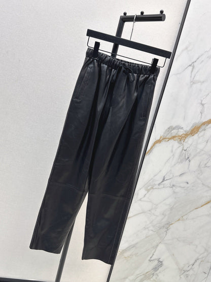 Brun NEW  leather pants