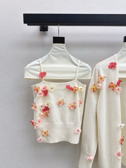 Chan NEW vest + cardigan set