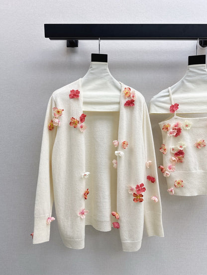 Chan NEW vest + cardigan set