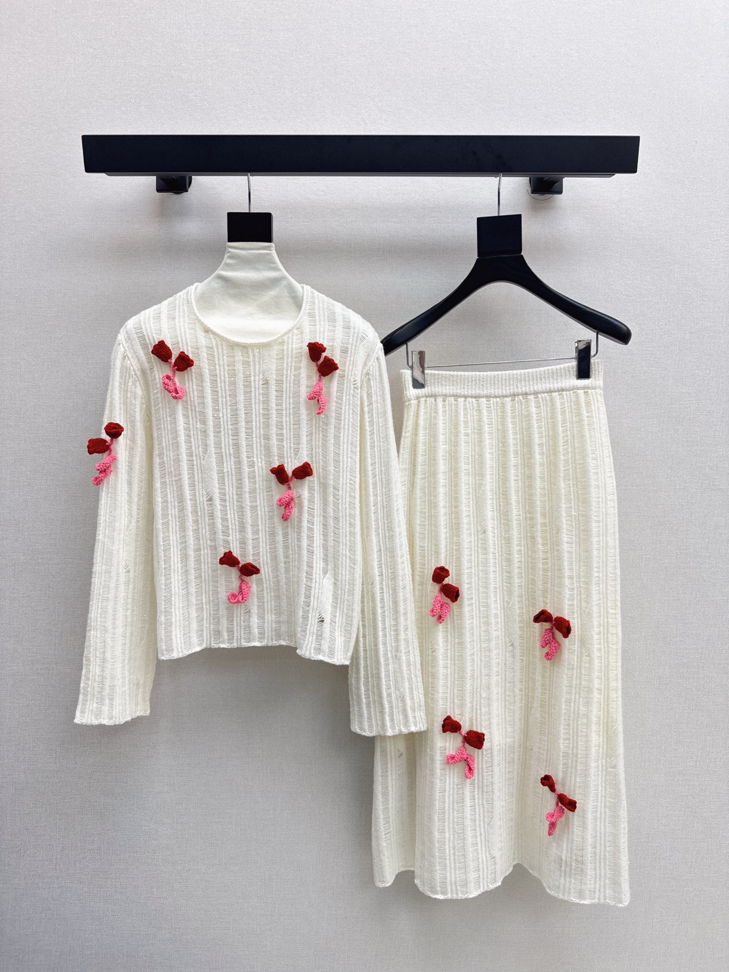 Chan NEW sweater + skirt set