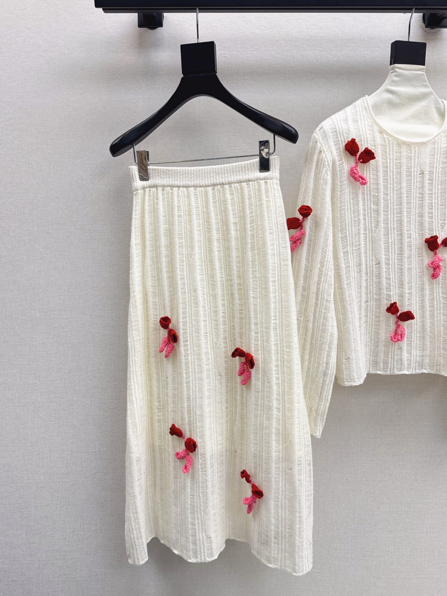 Chan NEW sweater + skirt set