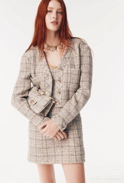 Chan NEW woven jacket