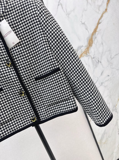 Va1en NEW plaid coat