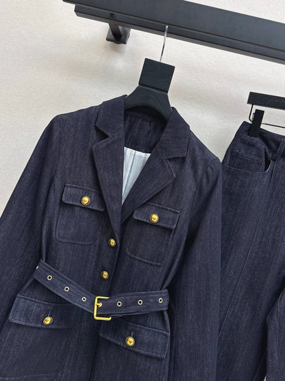Loro NEW denim suit