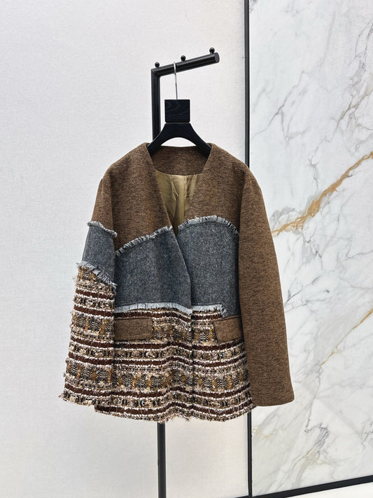 25Ss NEW woven blazer