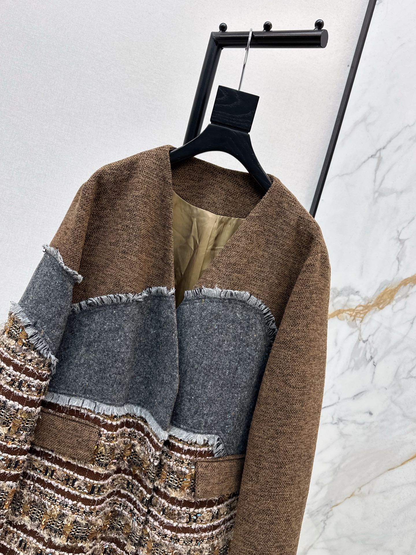 25Ss NEW woven blazer