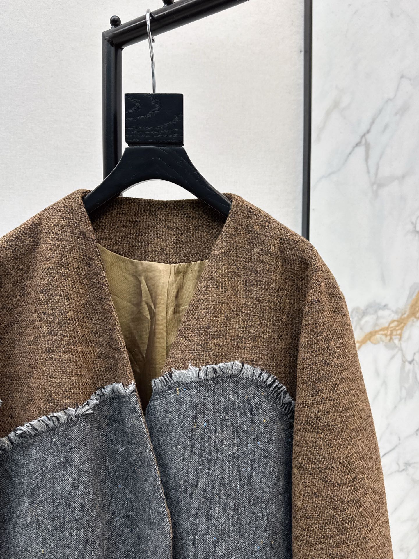 25Ss NEW woven blazer