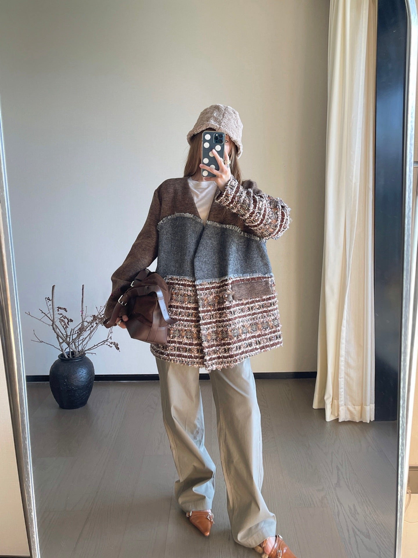 25Ss NEW woven blazer