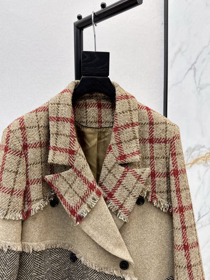 25Ss NEW color-block coat