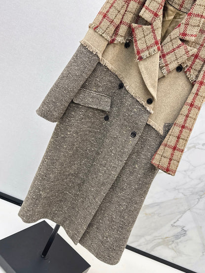 25Ss NEW color-block coat