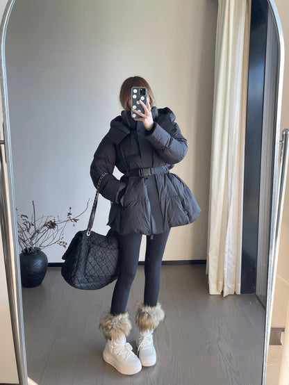 Bur NEW hooded down jacket