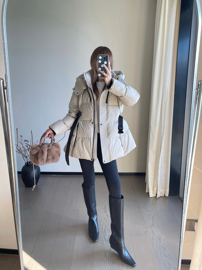 Bur NEW hooded down jacket