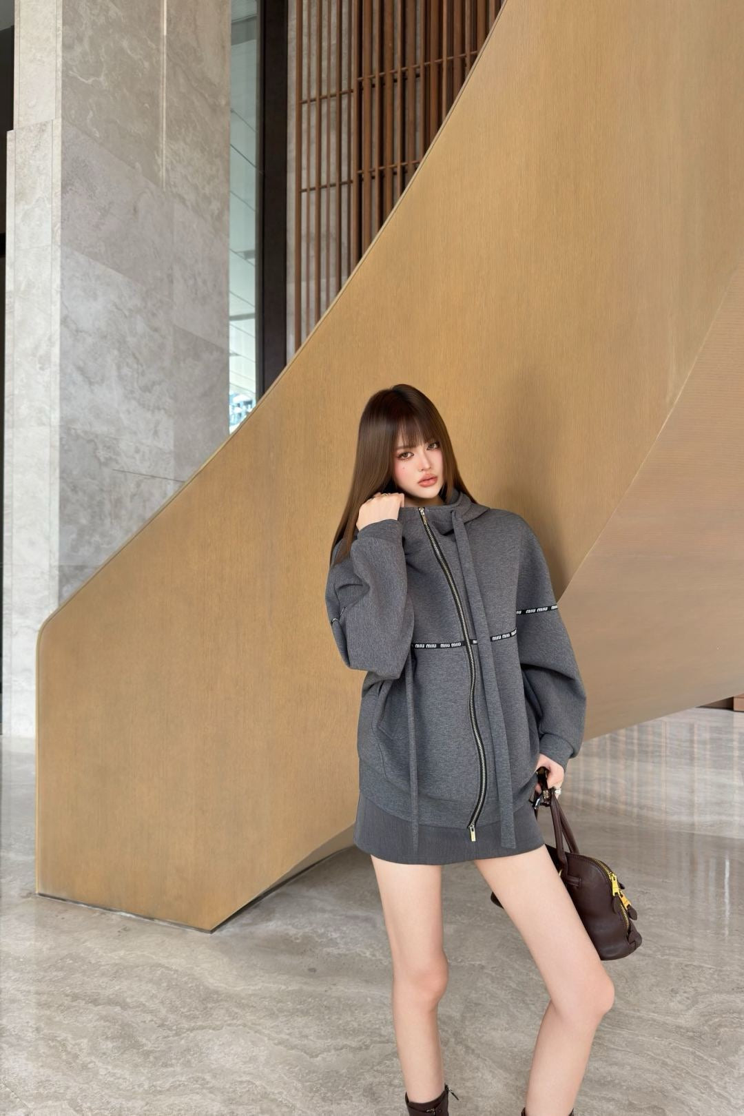 Miu NEW hooded jacket