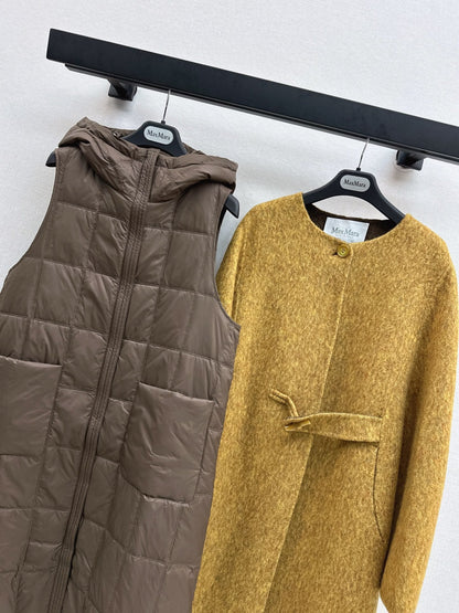 Max NEW Down liner + cashmere coat