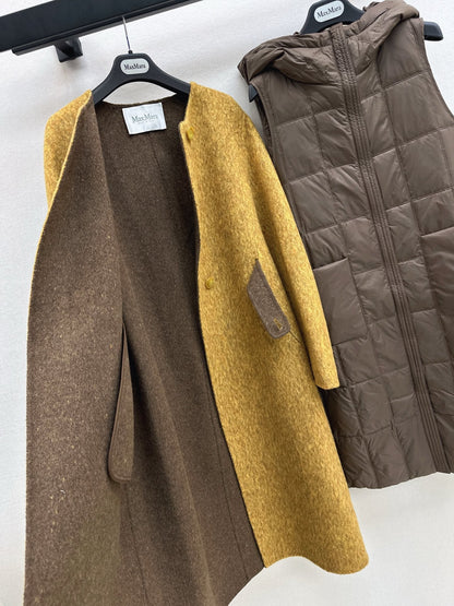 Max NEW Down liner + cashmere coat
