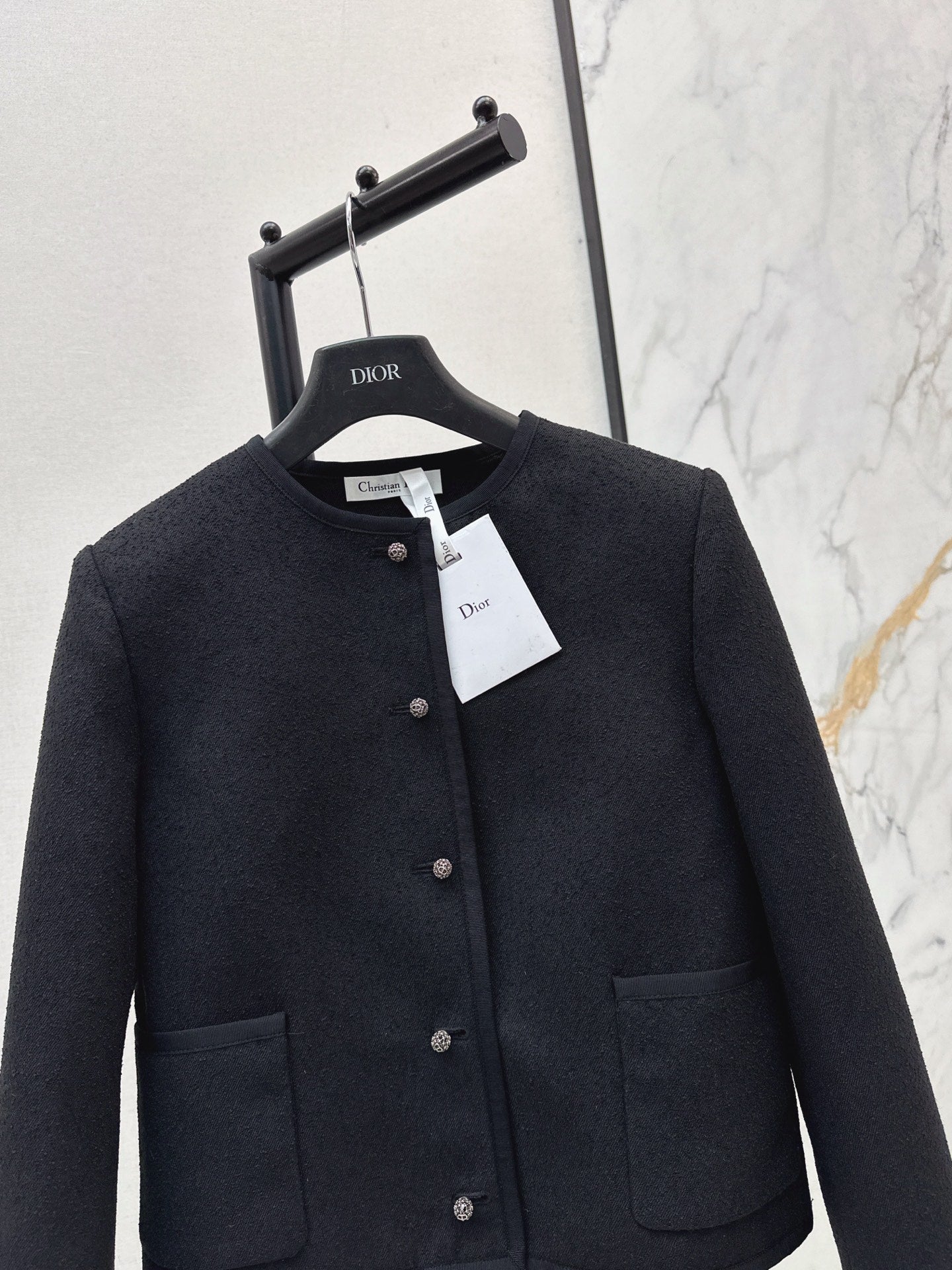 CD NEW crew neck jacket