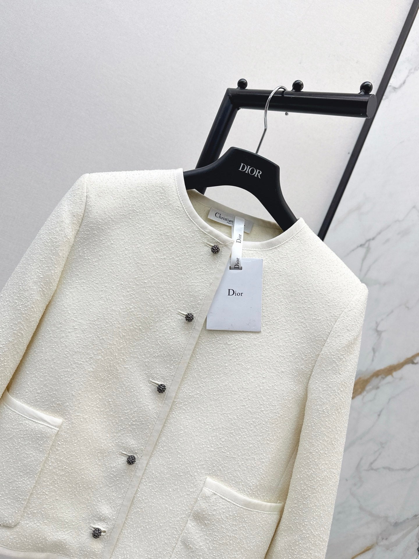 CD NEW crew neck jacket