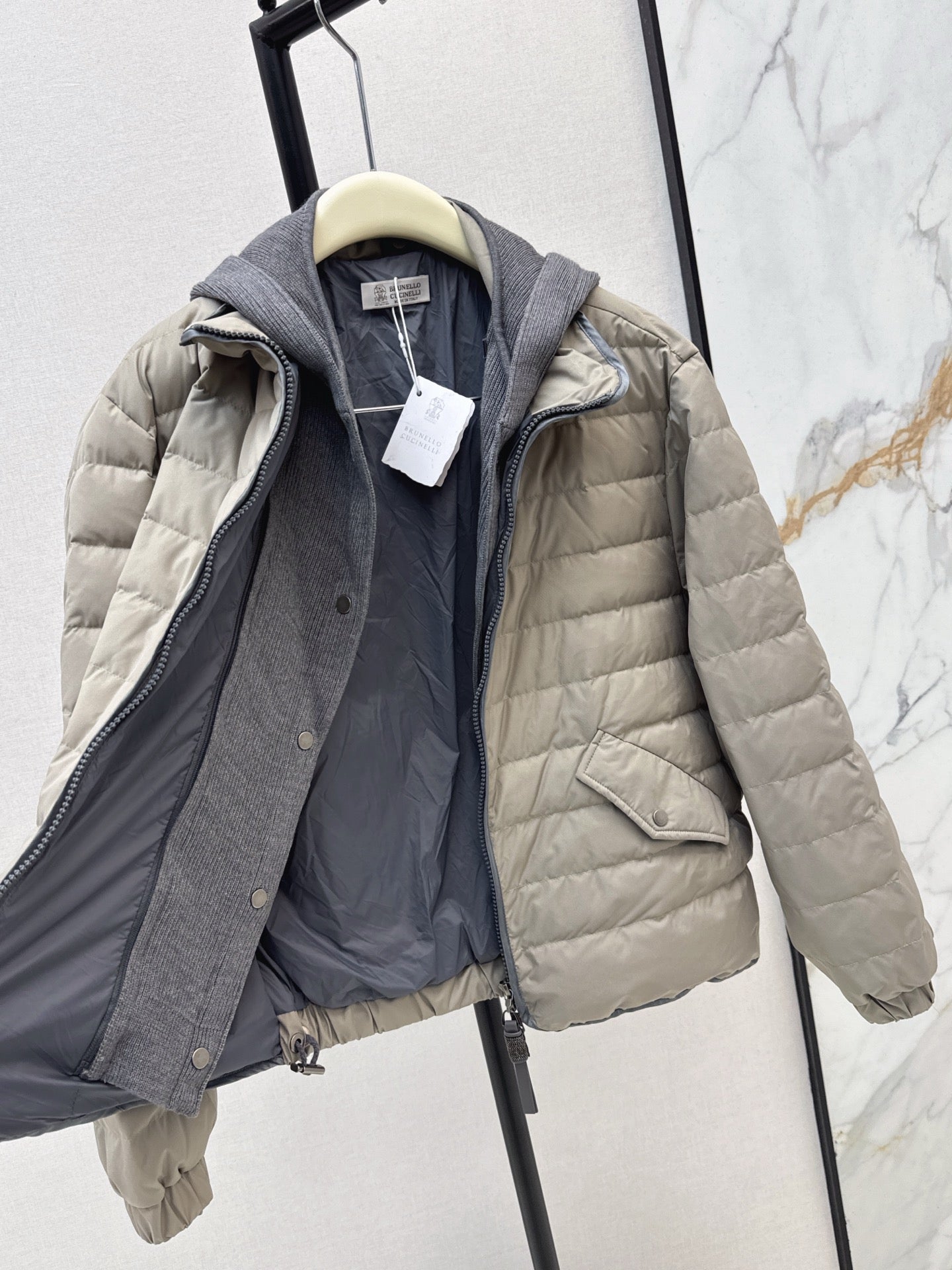 Brune NEW hooded down jacket