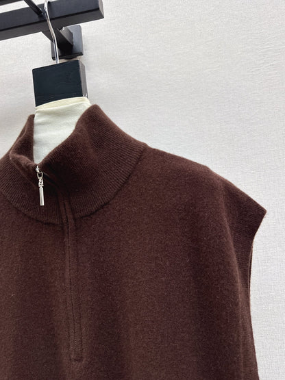 Herm NEW Wool sleeveless dress