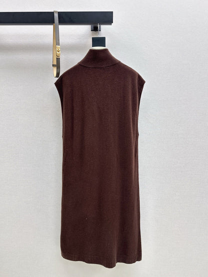 Herm NEW Wool sleeveless dress