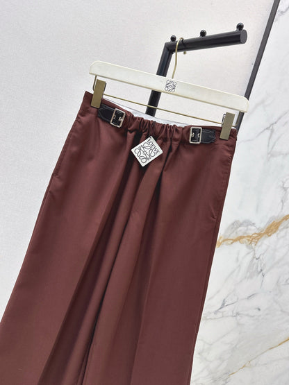 Loe NEW high-waisted cropped trousers