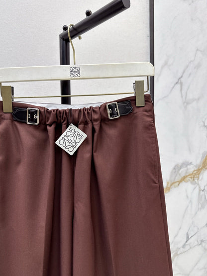 Loe NEW high-waisted cropped trousers