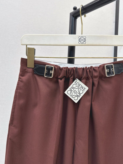 Loe NEW high-waisted cropped trousers