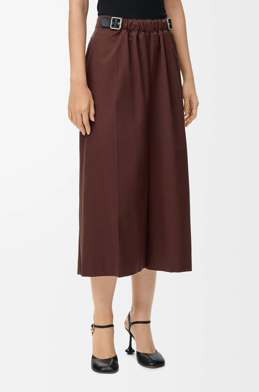 Loe NEW high-waisted cropped trousers