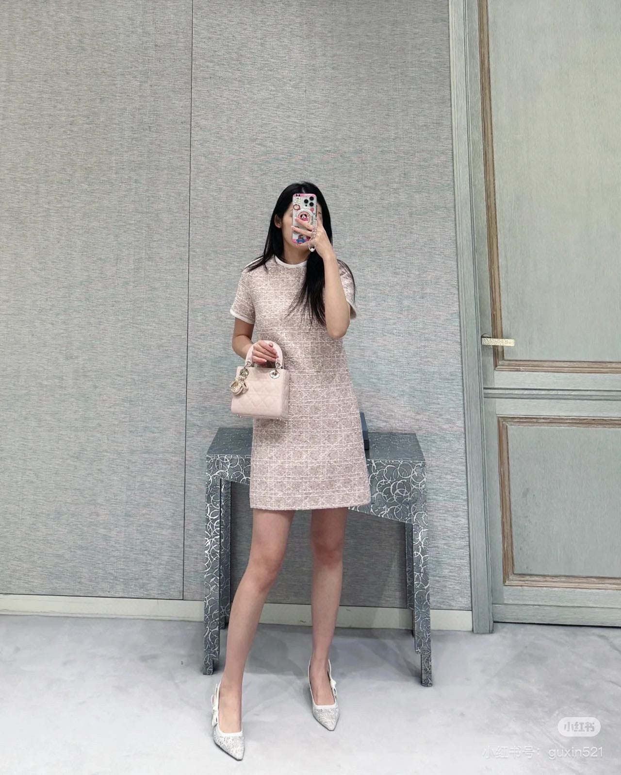 CD NEW short sleeve dress