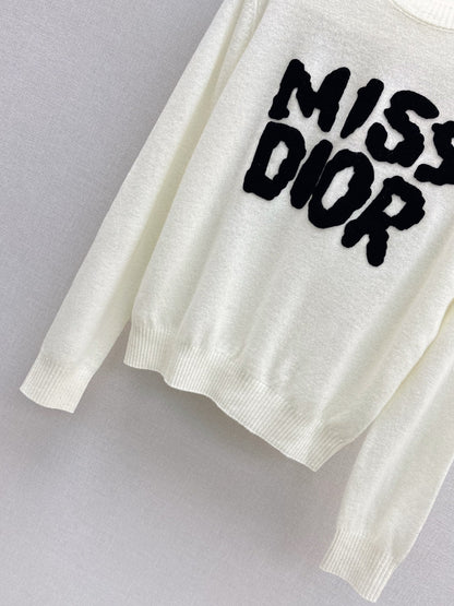 CD NEW embroidered logo sweater