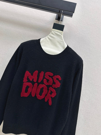 CD NEW embroidered logo sweater