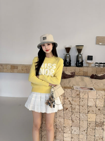 CD NEW embroidered logo sweater