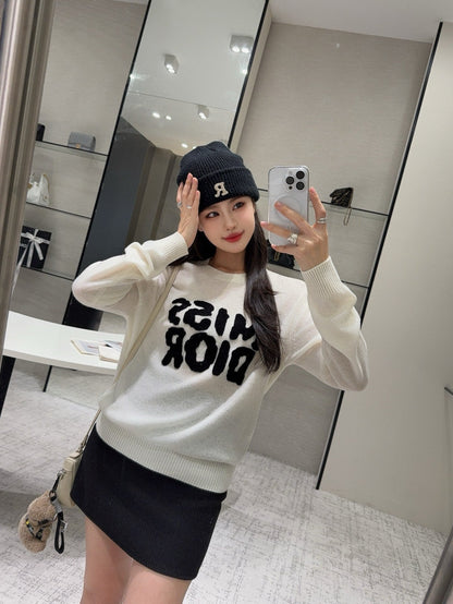 CD NEW embroidered logo sweater