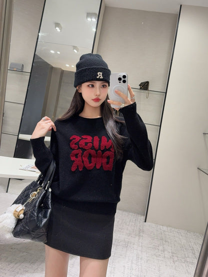 CD NEW embroidered logo sweater