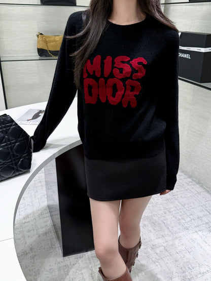 CD NEW embroidered logo sweater