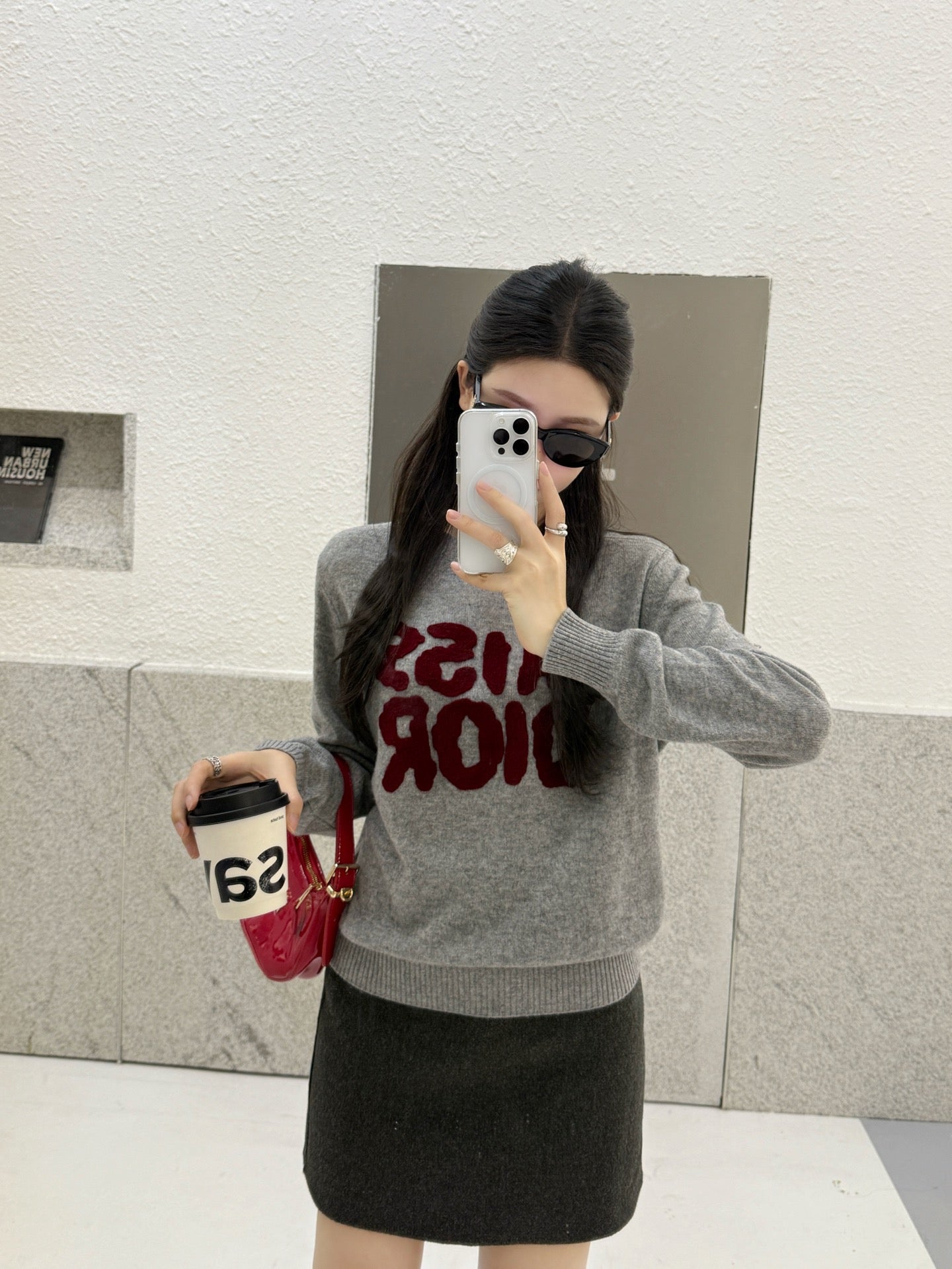 CD NEW embroidered logo sweater