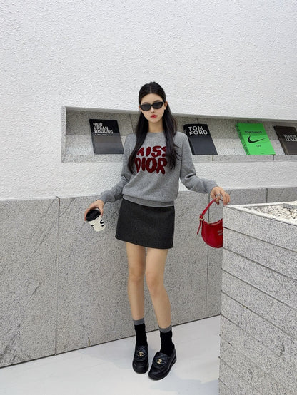 CD NEW embroidered logo sweater