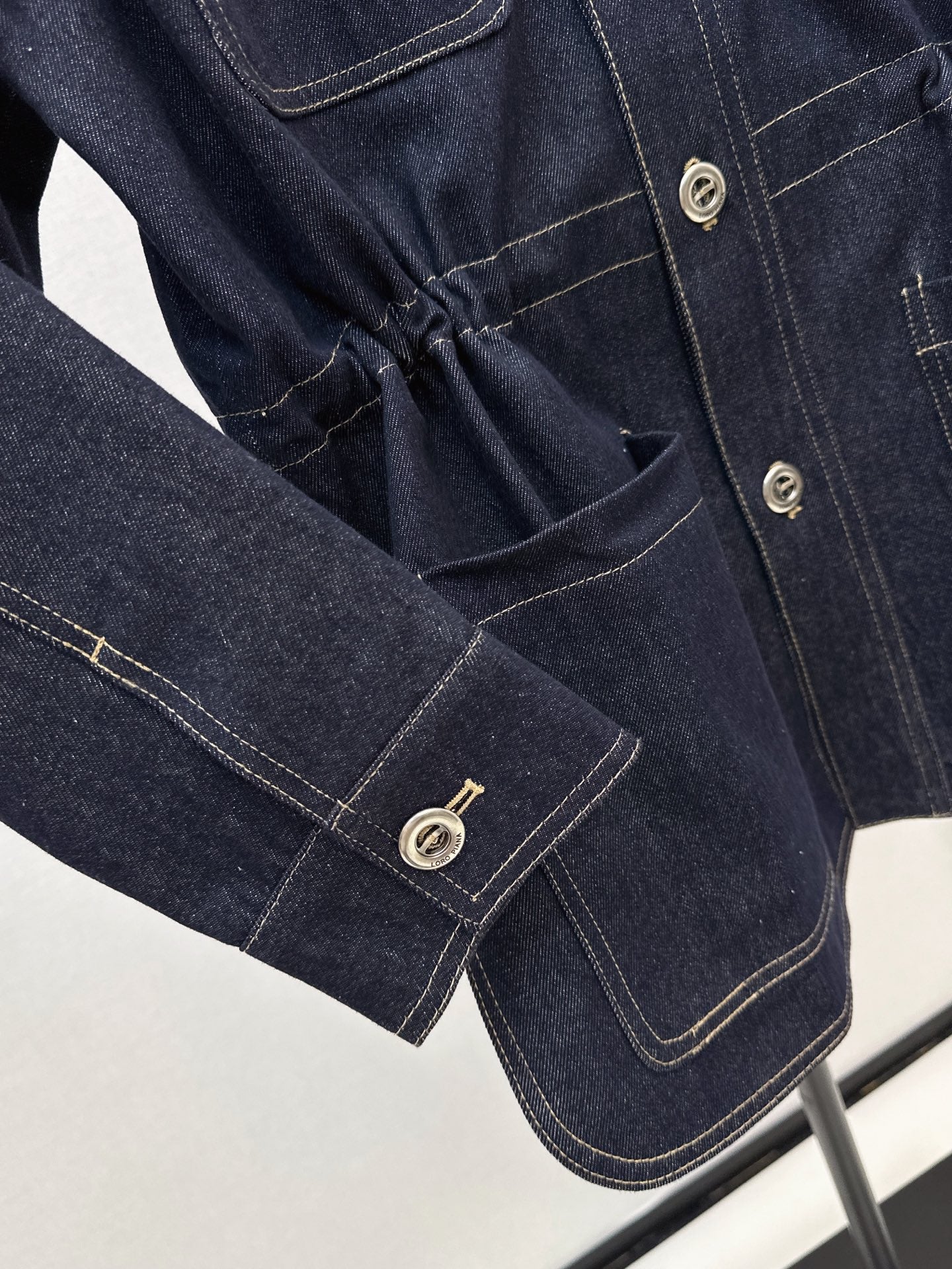 Loro NEW drawstring denim jacket