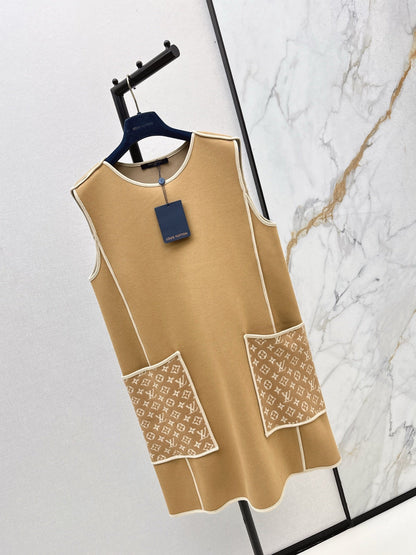 Louis NEW sleeveless vest dress