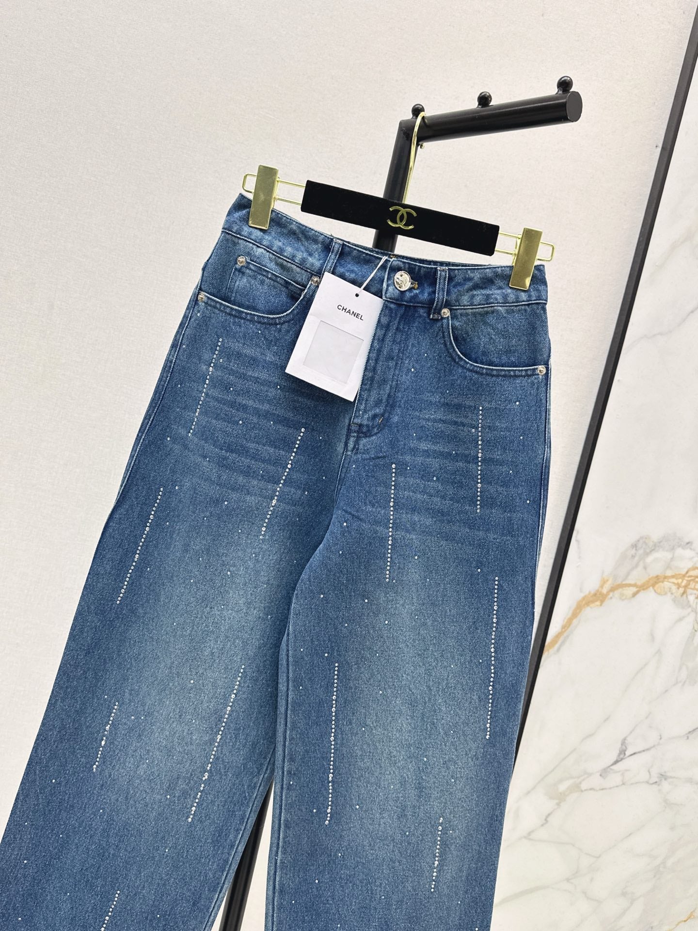 Chan NEW straight jeans