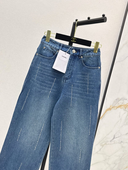 Chan NEW straight jeans