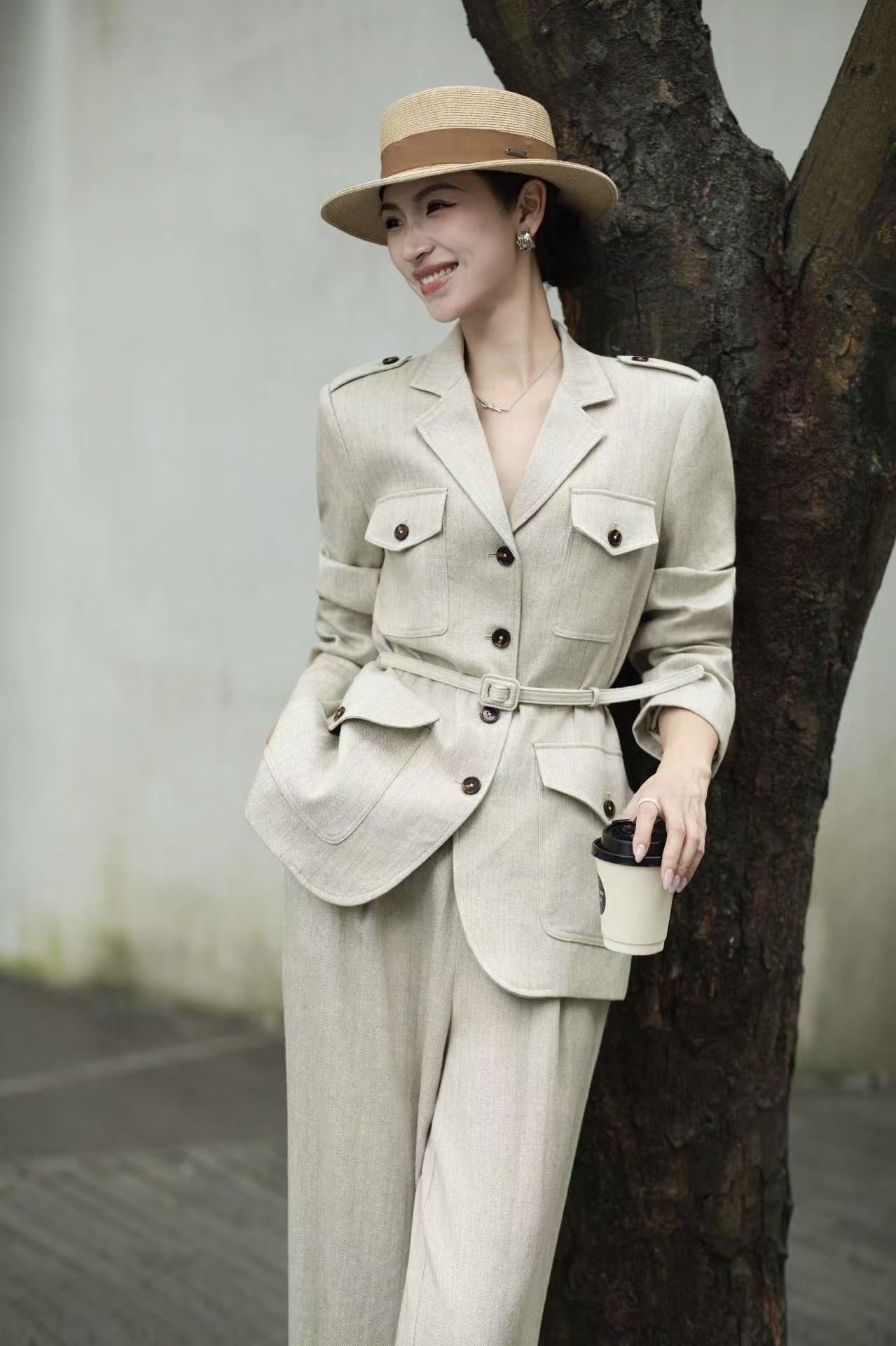 Loe NEW Linen suit