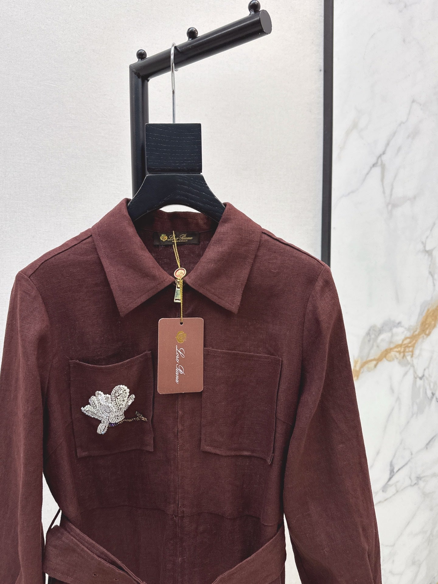 Loro NEW embroidered jumpsuit