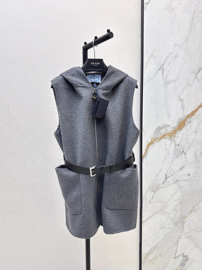 Pra NEW Hooded wool vest